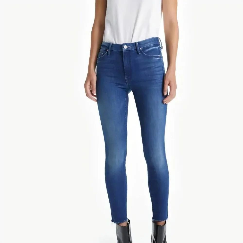 Mother Denim - The Looker Ankle Fray in Bazaar Adventures sz 26
